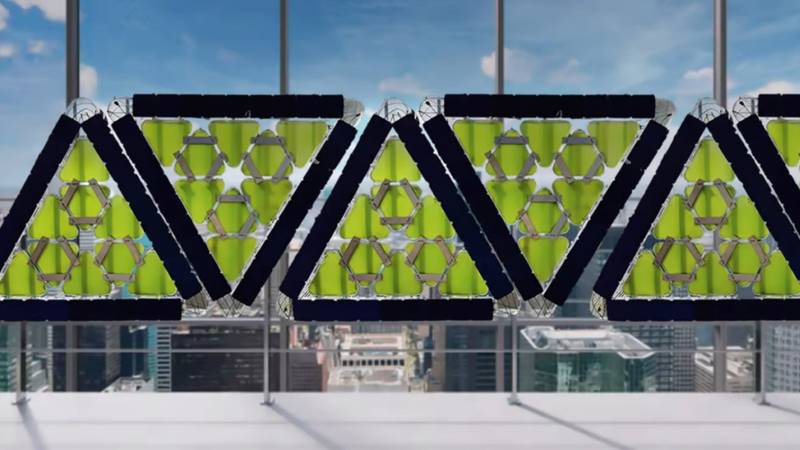  新知 绿色藻类建筑板：能发电，还可吸收二氧化碳 新闻 新知 绿色藻类建筑板：能发电，还可吸收二氧化碳 新闻