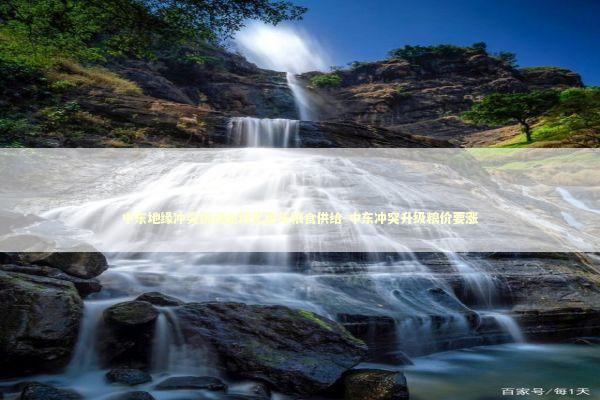 中东地缘冲突扰动全球化肥与粮食供给-中东冲突升级粮价要涨