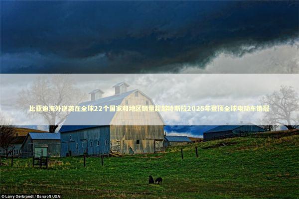 比亚迪海外逆袭在全球22个国家和地区销量超越特斯拉2025年登顶全球电动车销冠