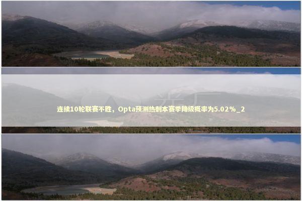 连续10轮联赛不胜，Opta预测热刺本赛季降级概率为5.02%_2