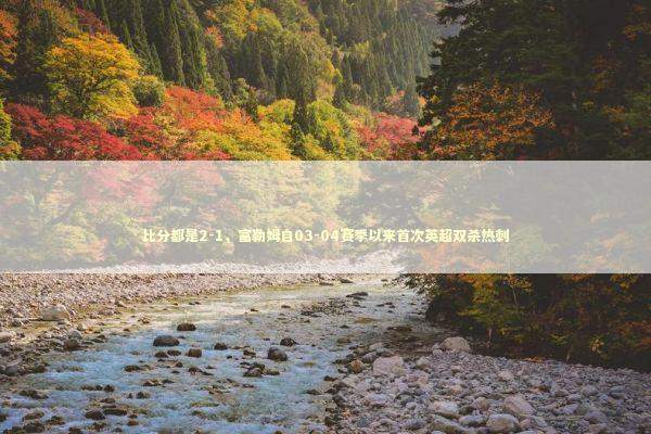 比分都是2-1，富勒姆自03-04赛季以来首次英超双杀热刺 新闻