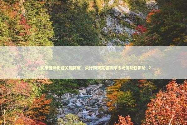 人民币国际化迎关键突破，央行新规完善离岸市场流动性供给_2