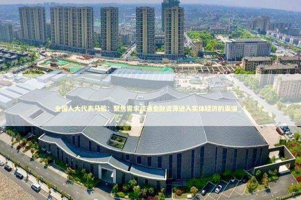 全国人大代表马骏：聚焦需求疏通金融资源进入实体经济的渠道_4