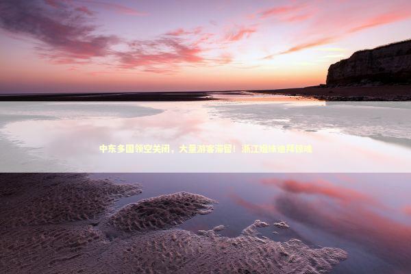 中东多国领空关闭，大量游客滞留！浙江姐妹迪拜惊魂